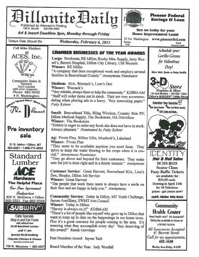 Wednesday, February 6, 2013