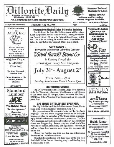 Thursday, August 1, 2013