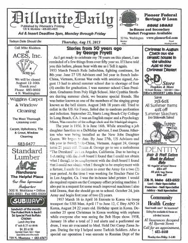 Thursday, August 15, 2013