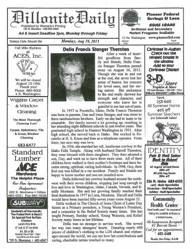 Monday, August 19, 2013
