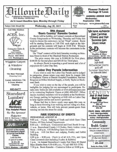 Wednesday, August 28, 2013