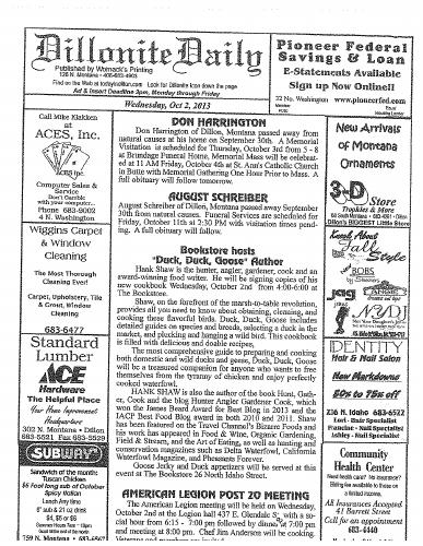 Wednesday, October 2, 2013