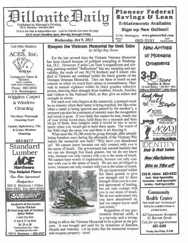 Wednesday, October 9, 2013