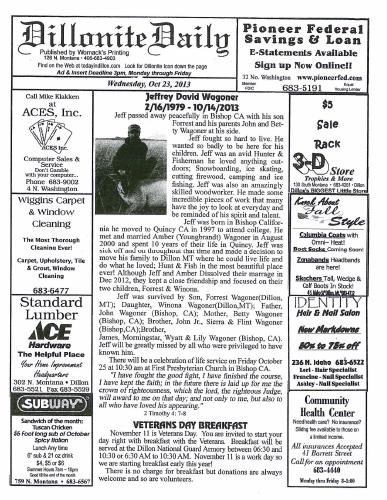 Wednesday, October 23, 2013