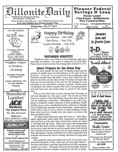 Wednesday, November 27, 2013