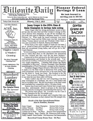 Monday, February 3, 2014
