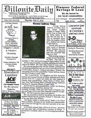 Thursday, February 27, 2014