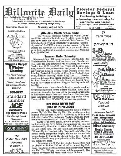 Thursday, July 10, 2014