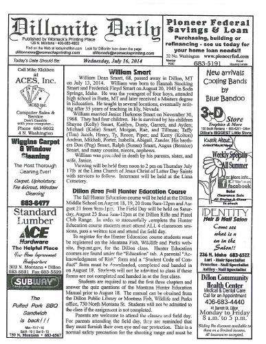 Wednesday, July 16, 2014