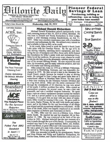 Wednesday, July 30, 2014
