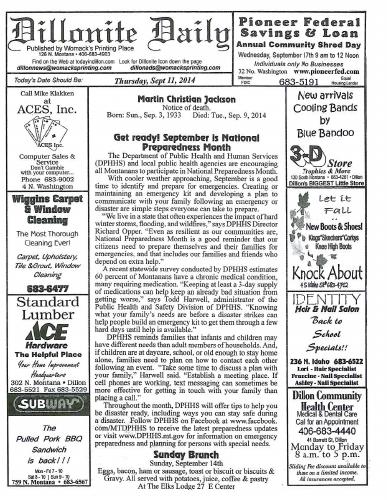 Thursday, September 11, 2014
