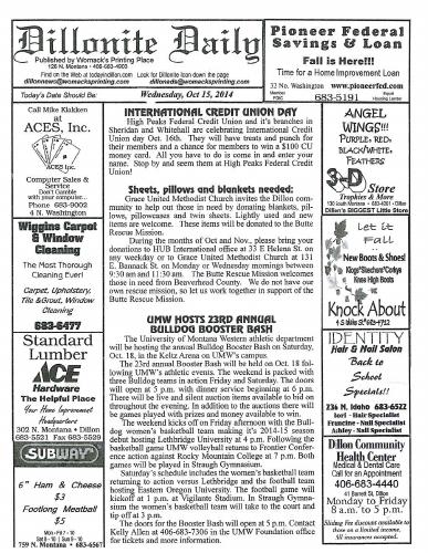 Wednesday, October 15, 2014