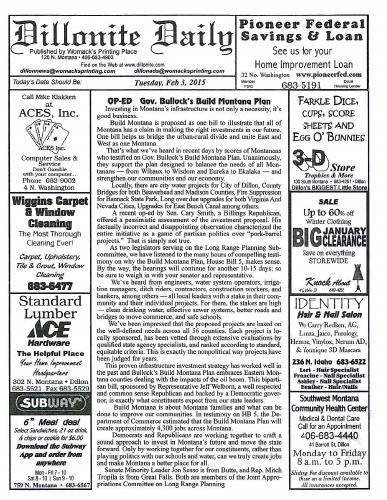 Tuesday, February 3, 2015