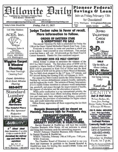 Friday, February 13, 2015