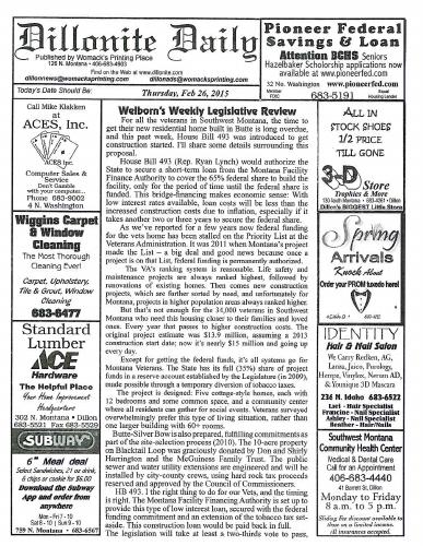Thursday, February 26, 2015