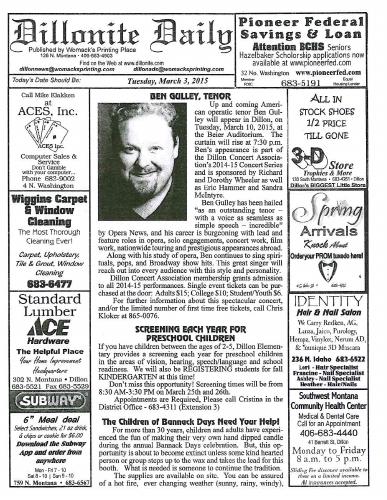 Tuesday, March 3, 2015