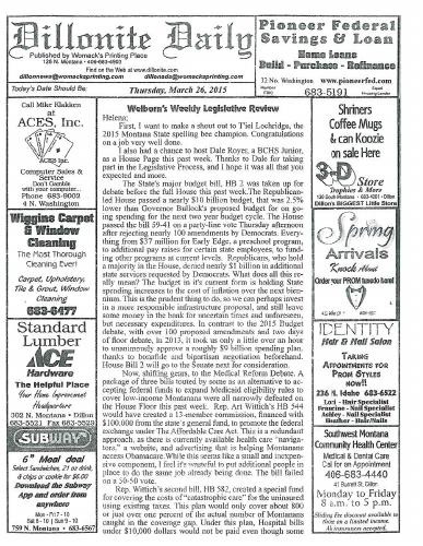 Thursday, March 26, 2015