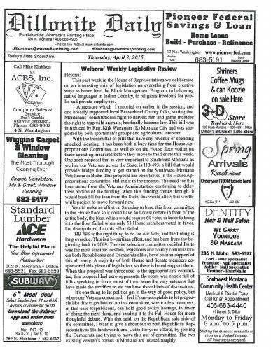 Thursday, April 2, 2015