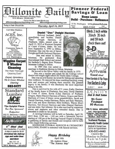 Thursday, April 16, 2015