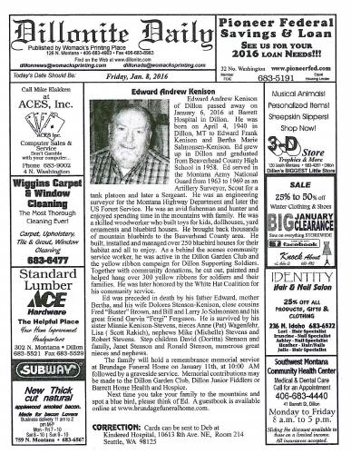 Friday, January 8, 2016