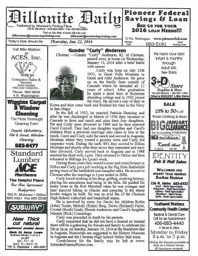 Thursday, January 21, 2016