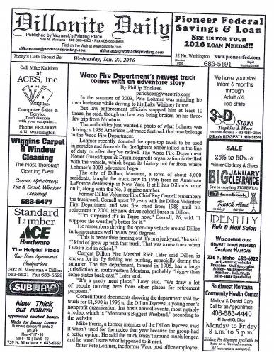 Wednesday, January 27, 2016
