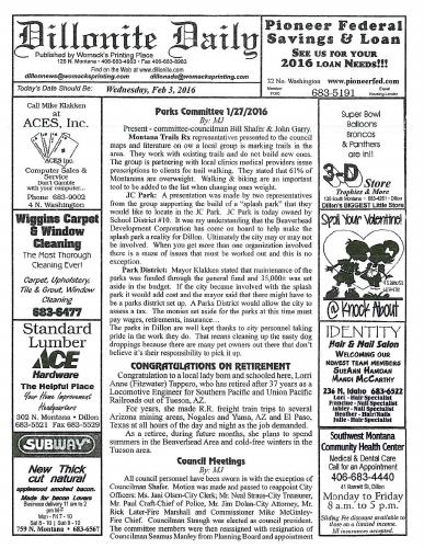 Wednesday, February 3, 2016