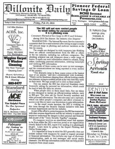 Friday, February 19, 2016