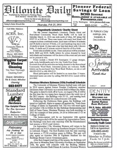 Thursday, February 25, 2016