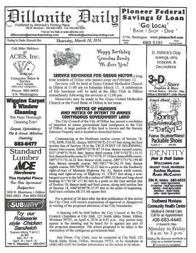 Thursday, March 10, 2016