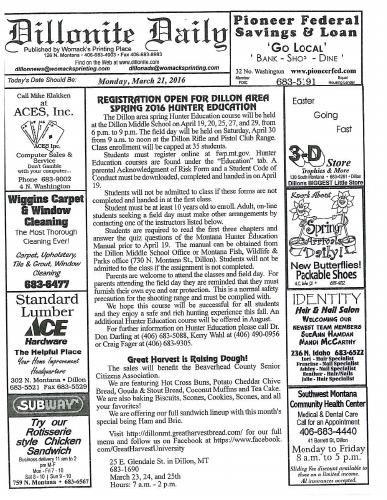 Monday, March 21, 2016