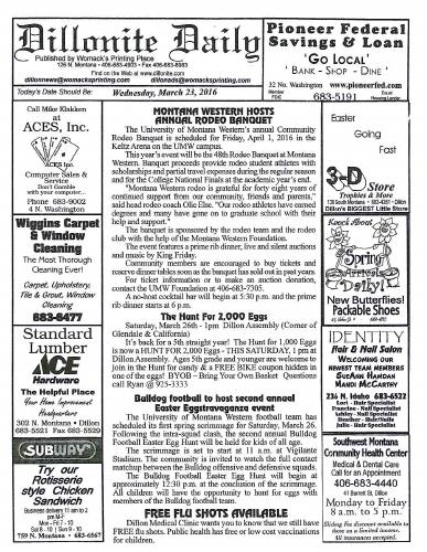 Wednesday, March 23, 2016