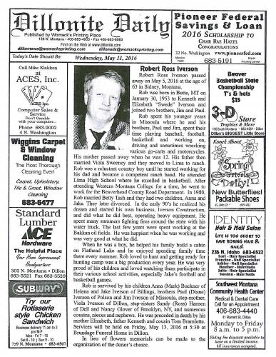 Wednesday, May 11, 2016