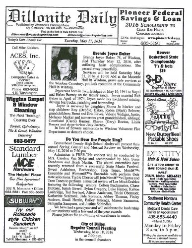 Tuesday, May 17, 2016