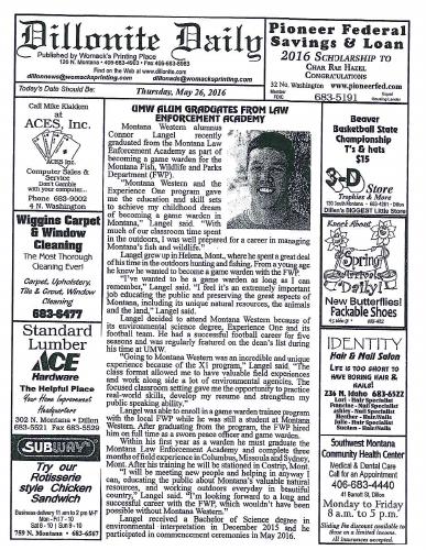 Thursday, May 26, 2016