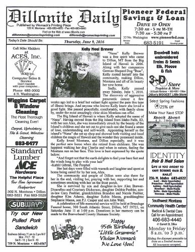 Thursday, June 9, 2016