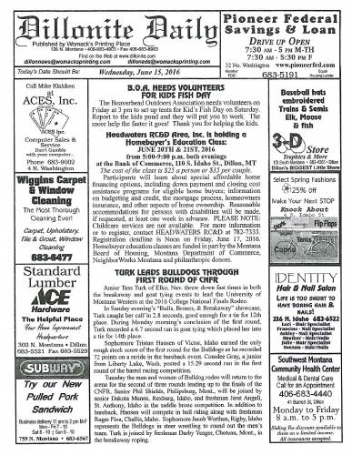 Wednesday, June 15, 2016
