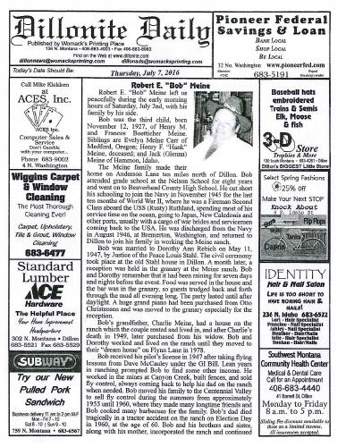 Thursday, July 7, 2016