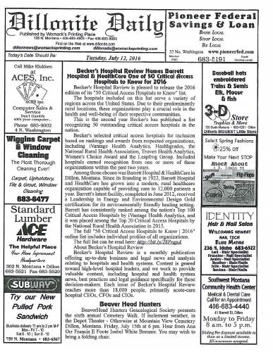 Tuesday, July 12, 2016