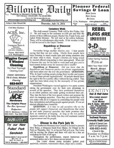 Thursday, July 14, 2016