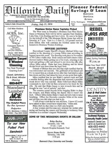 Friday, July 15, 2016