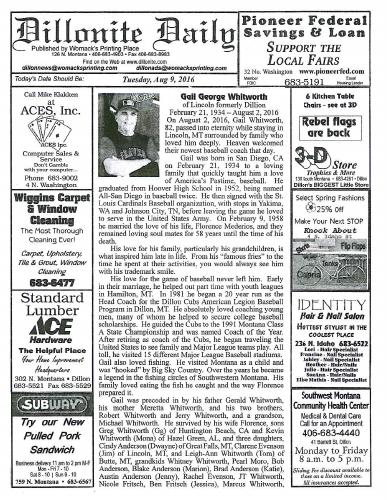 Tuesday, August 9, 2016