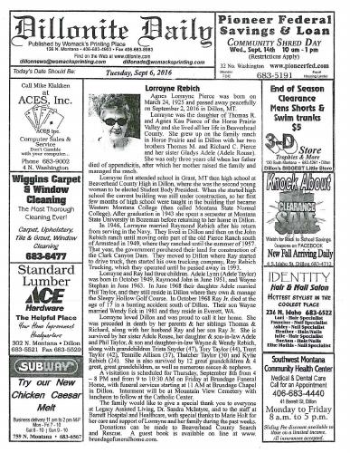 Tuesday, September 6, 2016