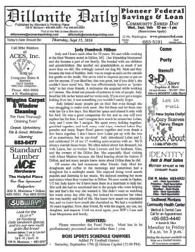 Thursday, September 15, 2016