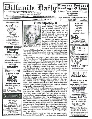 Monday, October 10, 2016