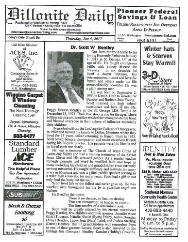 Thursday, January 5, 2017
