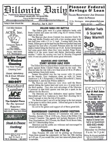 Monday, January 9, 2017
