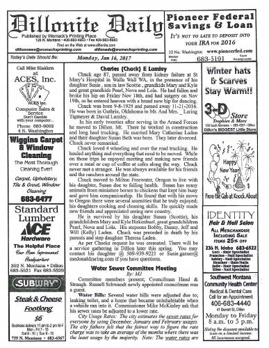 Monday, January 16, 2017