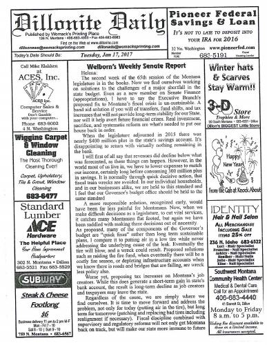 Tuesday, January 17, 2017