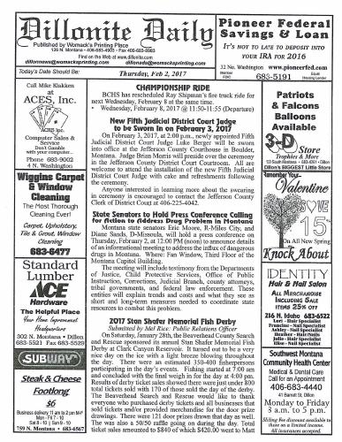 Thursday, February 2, 2017